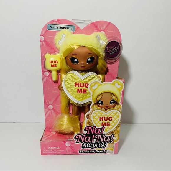 🆕Na Na Na Surprise Maria Buttercup Yellow Teddy Bear-Inspired 7.5" Fashion Doll - Picture 6 of 8